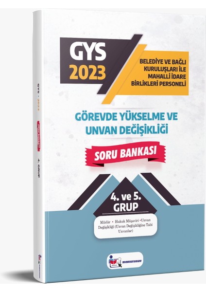 2023 Yerel Yönetimler 4. ve 5. Grup 2'li Set