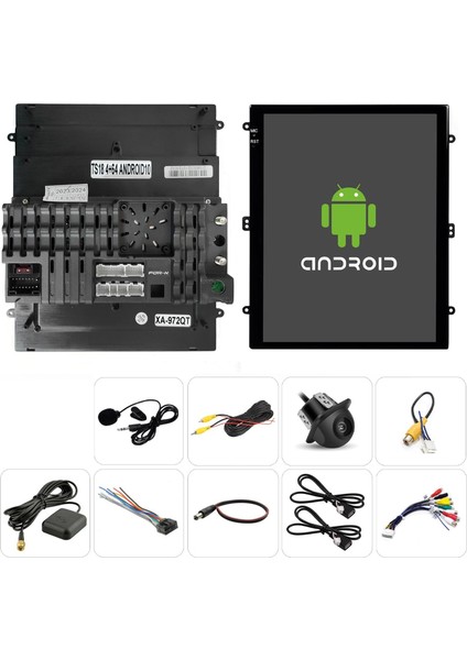 Tablet Multimedya Androıd 9.7 4gb Ram 64 Rom Carplay Gps/wıfı/usb Kameralı For-X XA-972QT
