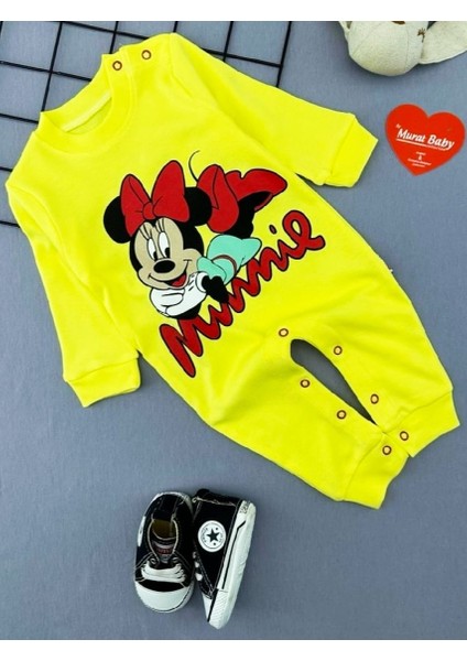 By Murat Bebe Bebek Minnie Baskılı Tulum