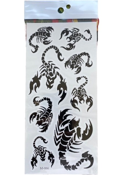 Geçiçi Dövme - Unisex Bel, Kol, Bacak Geçici Dövme - 8 Farklı Model - Temporary Tattoo