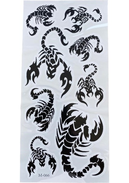 Geçiçi Dövme - Unisex Bel, Kol, Bacak Geçici Dövme - 8 Farklı Model - Temporary Tattoo