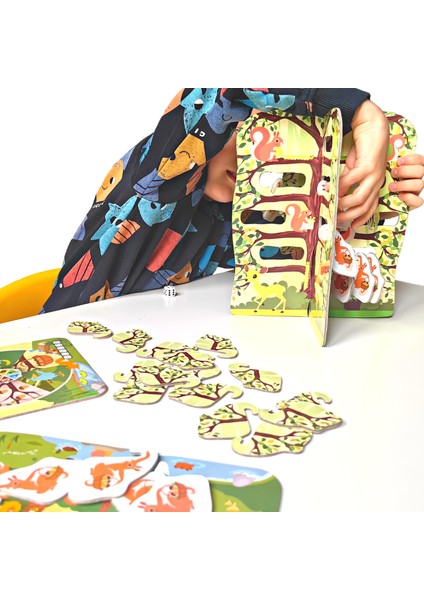 Sneaky Squirrel | Sinsi Sincaplar Matematik Temel Beceri Geliştirici Strateji Kutu Oyunu | 4+ Yaş modelleri