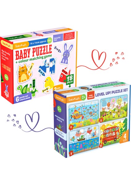 Baby Puzzle Başlangıç Seti | Ilk Yapbozlarım 48 Parça 12+ Ay