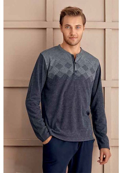 1109 Erkek Kışlık Pijama Takım