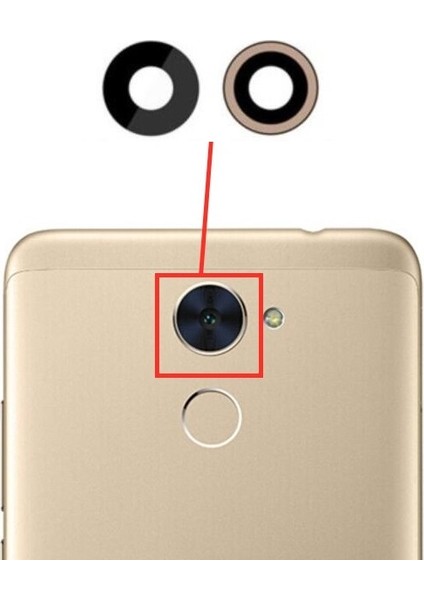 Huawei Y7 Prime Kamera Lensi Camı TRT-L53 TRT-L21A