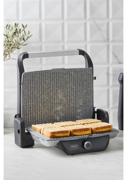 Gastro Classic Izgara ve Tost Makinesi Silver