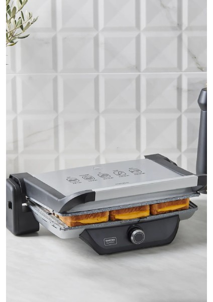 Gastro Classic Izgara ve Tost Makinesi Silver
