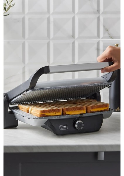 Gastro Classic Izgara ve Tost Makinesi Silver