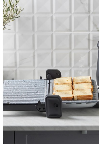 Gastro Classic Izgara ve Tost Makinesi Silver