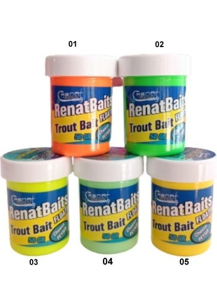 Renat Carp Alabalık Hamuru Yüzen 50GR