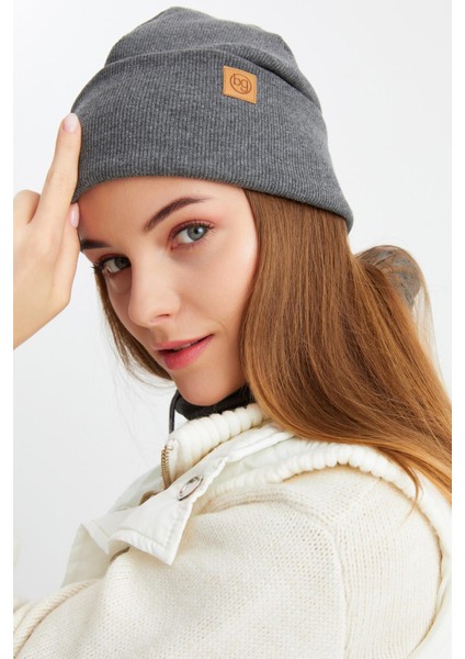 Füme Kadın Balıkçı Style Pamuklu Kaşkorse Terletmez Ultra Hafif Yumuşak Bere Boyunluk Takım modelleri