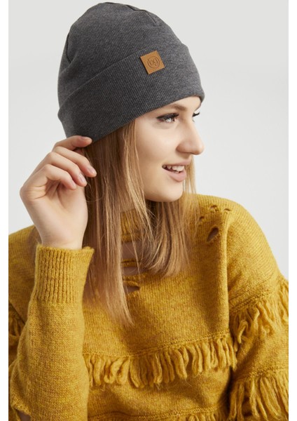 Kadın Genç Kız Füme Şapka Bere Spor Rahat Pamuklu El Yapımı indirimleri