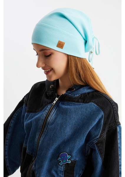 Aqua Kadın Pamuklu Kaşkorse Terletmez Ultra Hafif ve Yumuşak Bere Boyunluk Takım fırsatları