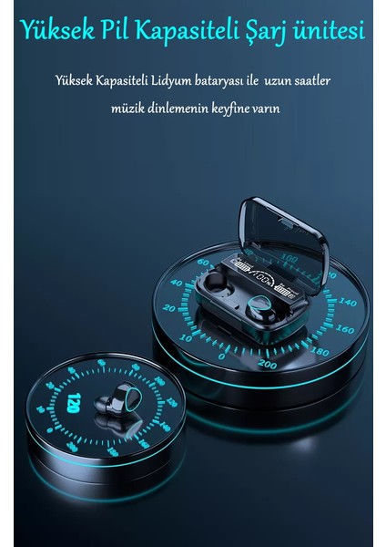 Tt Damix M10 Bluetooth Kablosuz LED Gösterge Panelli Kulak Içi Oyuncu Kulaklığı fırsatları