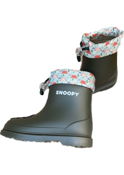 Bımbı Snoopy W10277-042  Kız Erkek Çocuk Yağmur Çizmesi