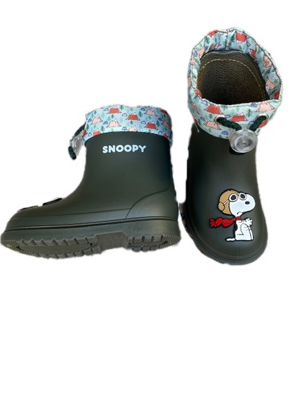 Bımbı Snoopy W10277-042  Kız Erkek Çocuk Yağmur Çizmesi