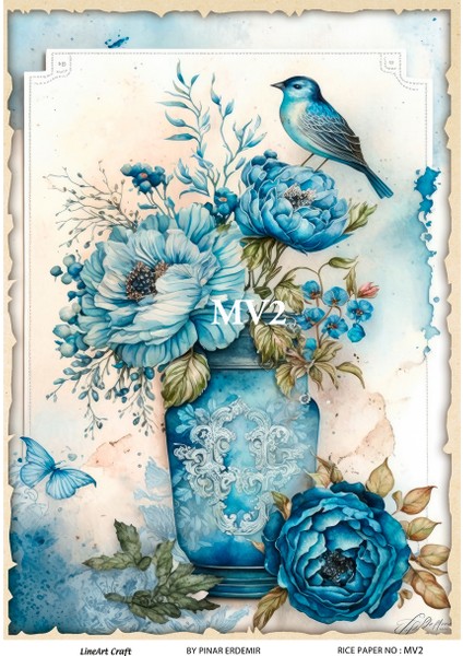 Pirinç Dekopaj Kağıdı La-Mv2