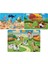 3 Adet Ahşap 24 Parça Eğitici Yapboz Puzzle 1