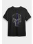 Punisher Siyah Unisex Tişört T-Shirt 1