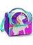 Okul Sırt Çantası ve Beslenme Çantası Seti - Kız Çocuk Mor Unicorn - USB Soketli 4