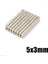 Yuvarlak Neodyum Mıknatıs Magnet - 5 mm Çap - 3 mm Kalınlık 2