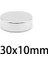 Çok Güçlü Neodyum Mıknatıs Yuvarlak 30X10 mm - Nadir Toprak Mıknatısı 1