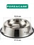 17 cm 250 ml Kedi Köpek Metal Mama ve Su Kabı - FC033 2