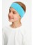 Aqua-Beyaz Kız Pamuklu Penye T-Shirt Bandana 2^li Takım -Spor Rahat Best Of Koleksiyon 3 2