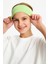 Fıstık YeşiliBeyaz Kız Pamuklu Penye T-Shirt Bandana 2^li Takım -Spor Rahat Best Of Koleksiyon 3 2
