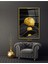 Eliza Home Soyut Gold Cam Tablo 3