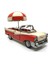 1957 Chevrolet Bel Air Convertible Klasik Metal Dekoratif Araba 1