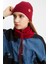 Bordo Kadın Balıkçı Style Pamuklu Kaşkorse Terletmez Ultra Hafif Yumuşak Bere Boyunluk Takım 5