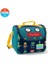Coral High Kids Lacivert Çivit Robot Desenli 3’Lü Okul Çanta Seti 23472 3