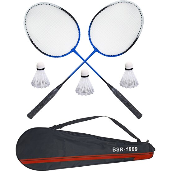 Tosima Badminton Seti 2 Raket 3 Top ve Taşıma Çantası Seti Badmington Seti
