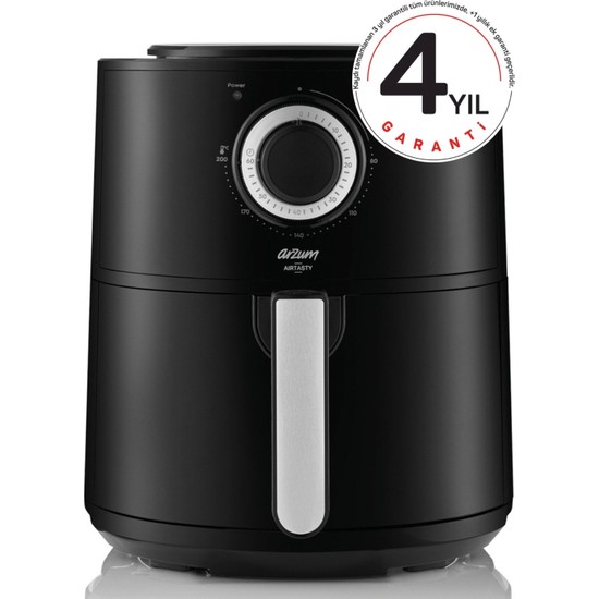 Arzum AR2062-G Airtasty Airfryer 4 Litre Sıcak Hava Fritözü - Gümüş