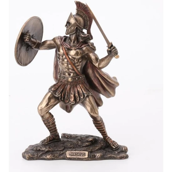 Veronese Mitolojik Theseus Savaşçı Figürü 21 cm