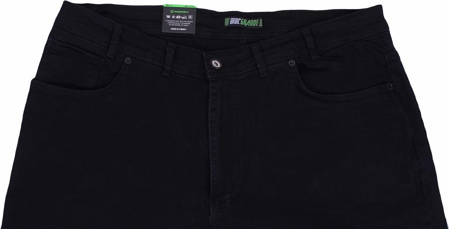 Moc Grande Mocgrande Büyük Beden Kot Pantolon Power Lycra Madrid 11900 Sıyah görsel 4