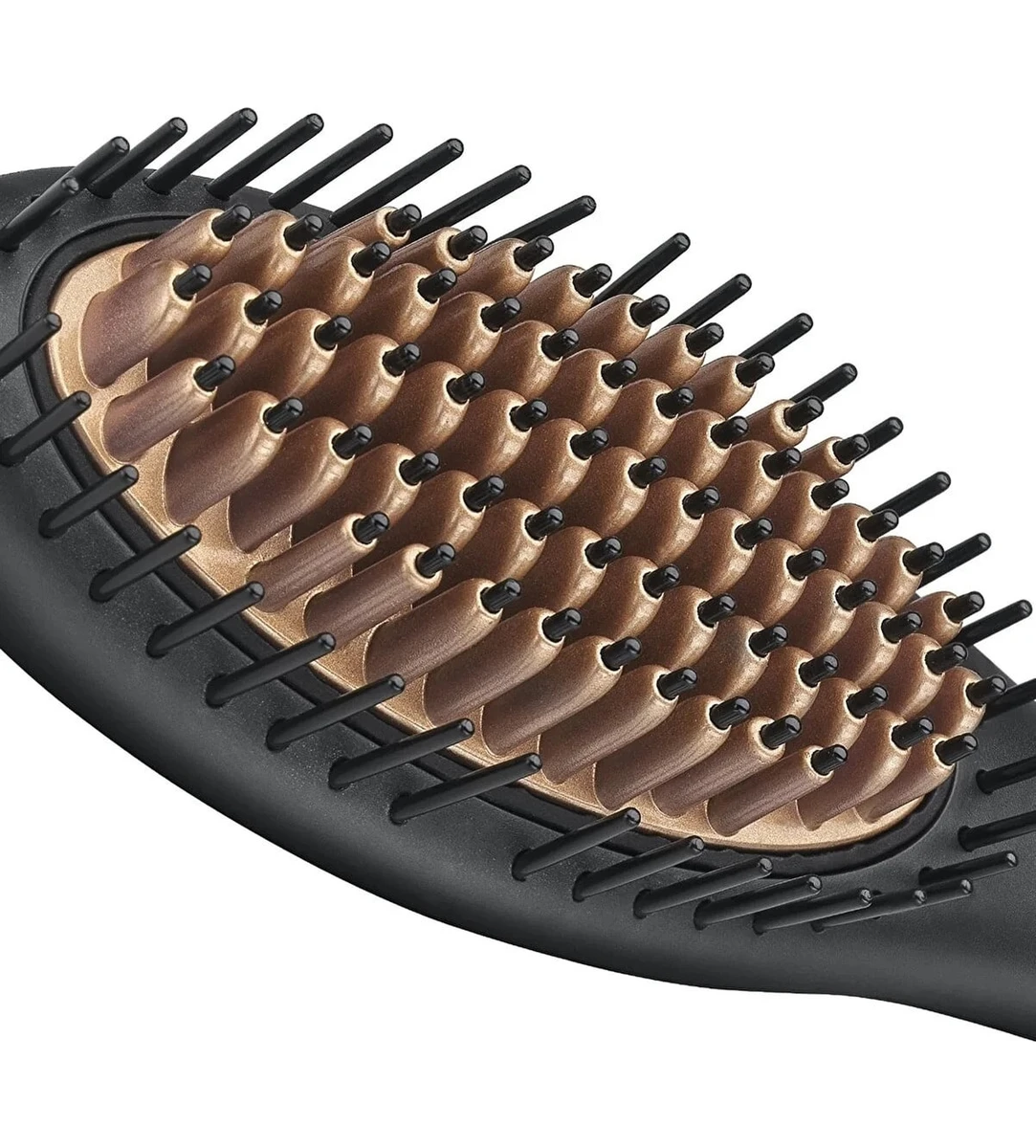 Resim Arzum Saç Düzleştirici Fırça Tarak Keratin Bakım Etkisi Superstar 