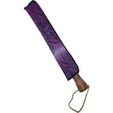 Baginn Snotline-April Bayan Şemsiye Otomatik Açılır 10TELLI Kapalı Boyut 40 cm 95 cm Çap Vizon Ekose