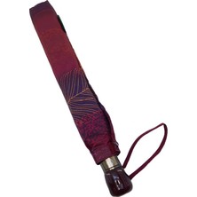 Baginn Snotline-April Bayan Şemsiye Otomatik Açılır 10TELLI Kapalı Boyut 40 cm 95 cm Çap Yeşil Ekose