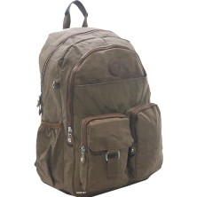 Baginn Klinkır Bayan Sırt Çantası Büyük Boy Yağmur Geçirmez Hafif Kumaş Çok Cepli Kadın Sırt Çantası Okul Çantası