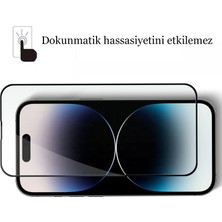 CepStok iPhone 14 Pro Kırılmaz Cam 5d Tam Kaplayan 9h Temperli Ekran Koruyucu