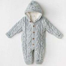 Andywawa AC24336 Knitwear Triko Bebe Kozmonot Grey Melange