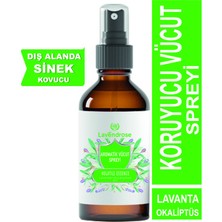 Lavendrose Vücut Koruyucu Sprey %100 Doğal 100ML - (Lavanta ve Okaliptus Özlü)