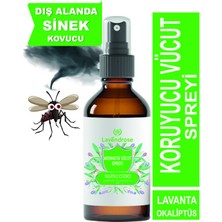 Lavendrose Vücut Koruyucu Sprey %100 Doğal 100ML - (Lavanta ve Okaliptus Özlü)