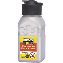 Nova Color Resim Verniği 100 gr Su Bazlı 1 Adet Resim Parlatıcı Vernik 100 gr Akrilik Boya Yağlı Boya Tablo Tuval Canvas