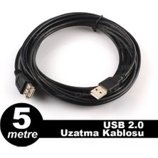 Brs USB 2.0 5 Metre Uzatma Kablosu