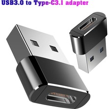 Brs USB 3.0 To Type C 3.1 Şarj Data Çevirici Dönüştürücü Adaptör