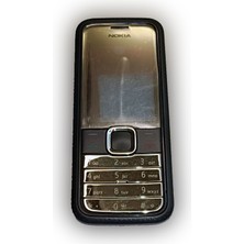 OEM Nokia 7310S Kasa Kapak Tuş Takımı 7310 Supernove Uyumlu Siyah Renk Orta Kasa Ön Kapak Arka Kapak Tuş Takımı