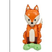 Rönesans Parti Ayaklı Tilki Folyo Balon 49 x 26  cm